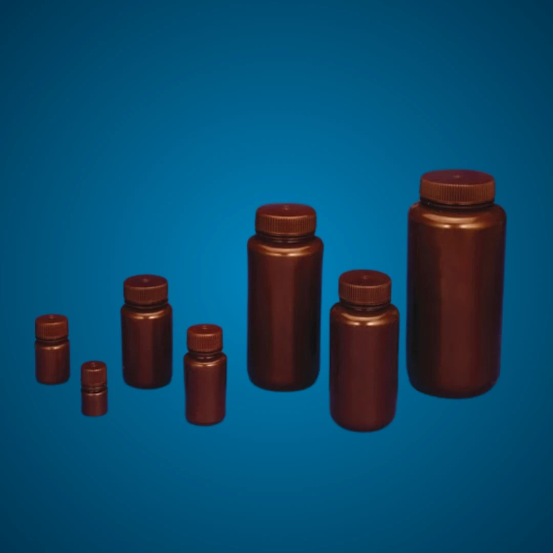 Reagent Bottles (Wide Mouth) - Amber