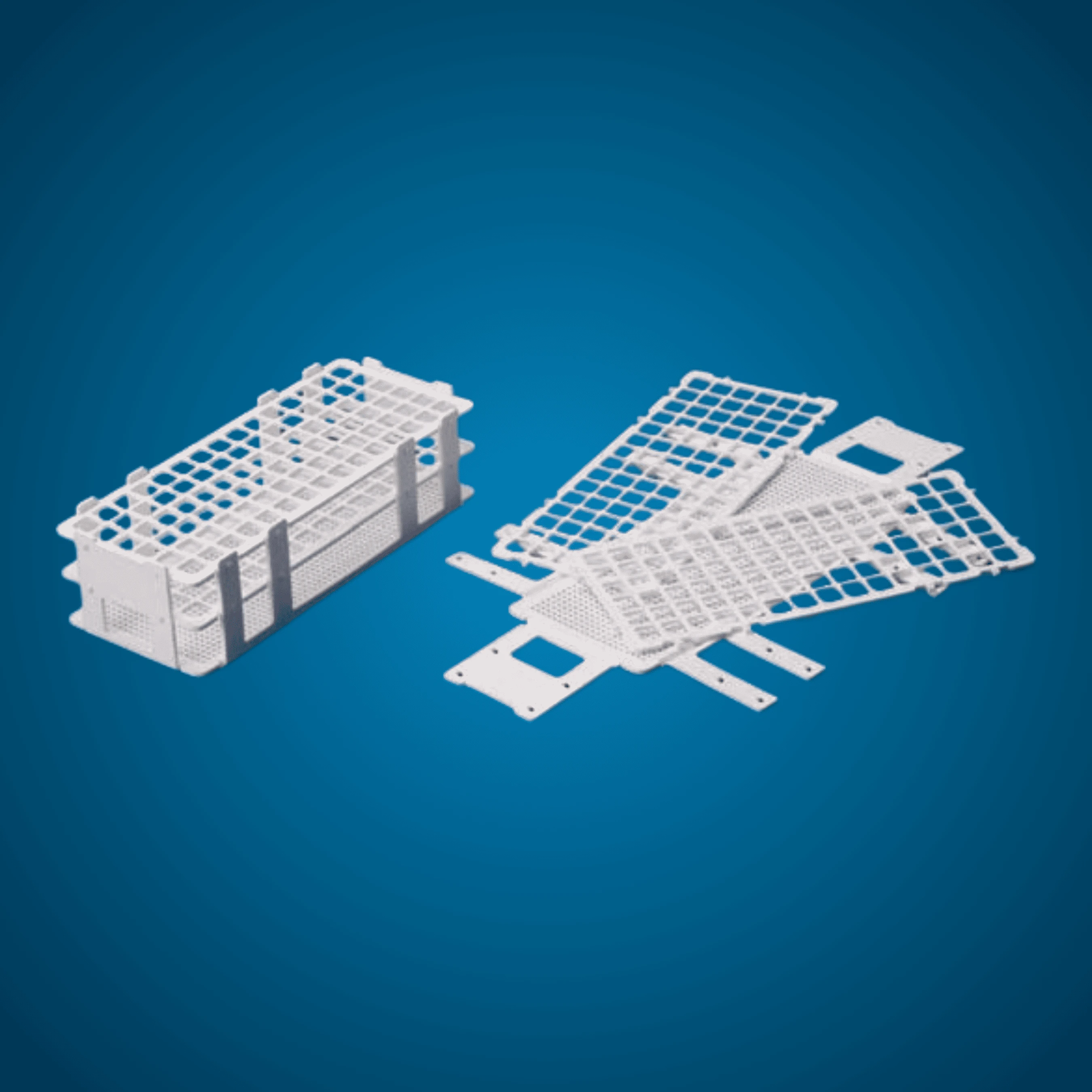 Test Tube Stand (Wire Pattern)